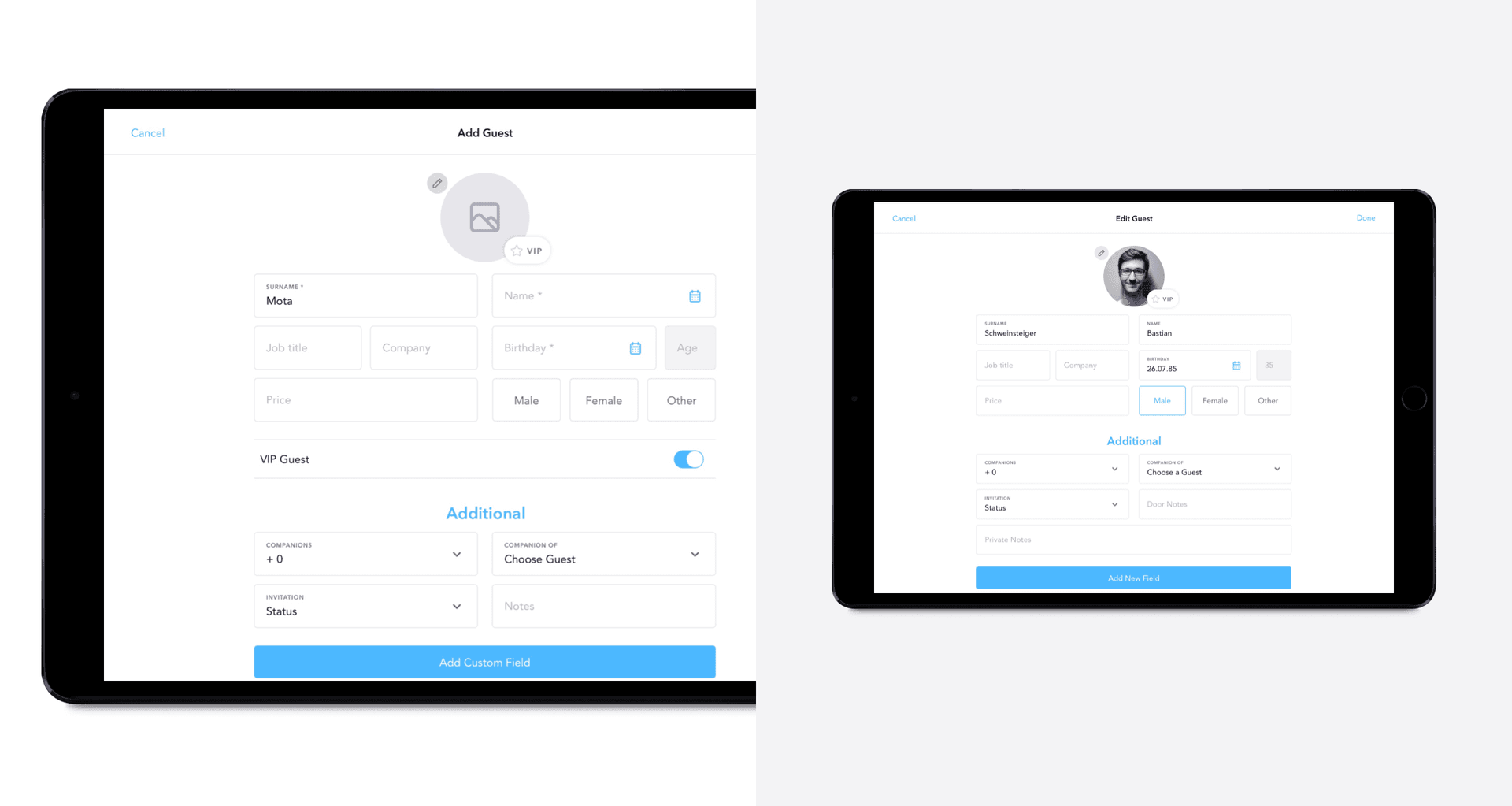 snafflz ui tablet